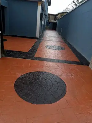 Colorful Solid Floor Design Services