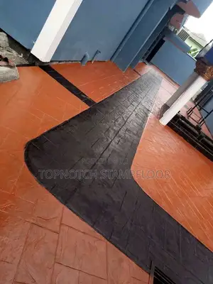 Concrete Floor Design Art Work