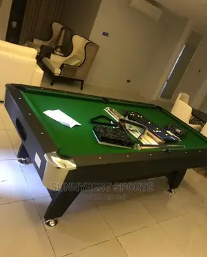8 Ft Snooker Table With Complete Accessories Original