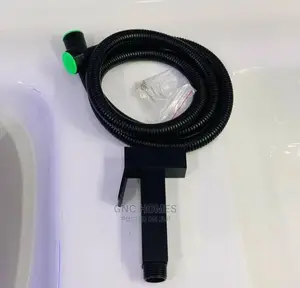 Matt Black Pressing Shower (Square )