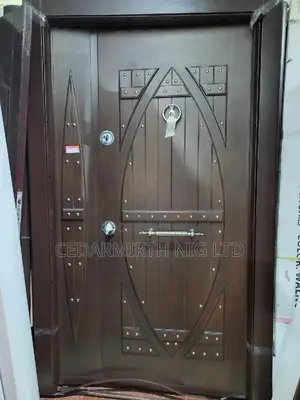 Brown Armoured Front Door