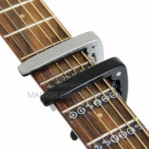 Six-string Professional Guitar Capo With String Pin Remover