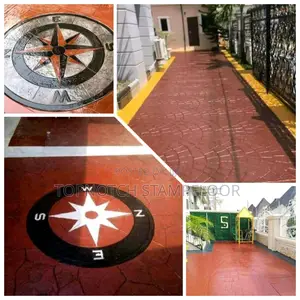 Concrete Floor Stamped Concrete Floor in New Form