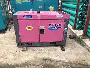 Denyo 15KVA Sound Proof Generator for Sale. Japan