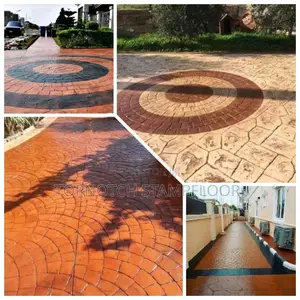 Colors and Patterns Concrete Stamp Floor