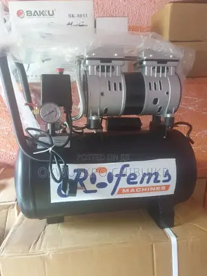 Oil Free Air Compressor for Dental Chair 30l 100%Copper