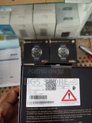 Huawei Watch GT 3 46mm Black Stainless Steel Case Smartwatch