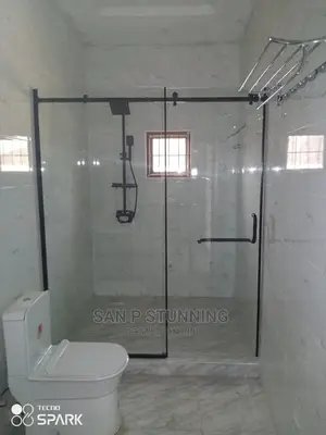 Shower Cubicle Black Frames Accessories