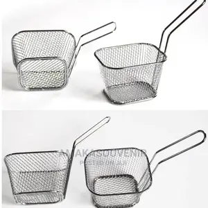 Basket Portable Stainless Steel Chips Mini Frying Basket
