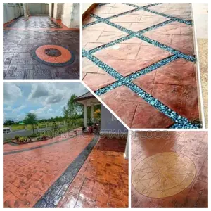 Underlay Iron Rod and Polish Concrete Design