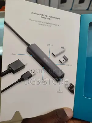 Anker 5 in 1 Ultra Slim Usb C Hub