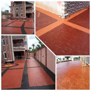 Colorful Increte Floor Design Services