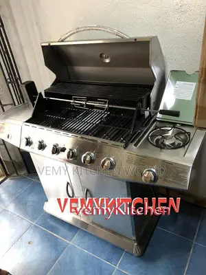 BBQ 6burner Industrial With Cabinet