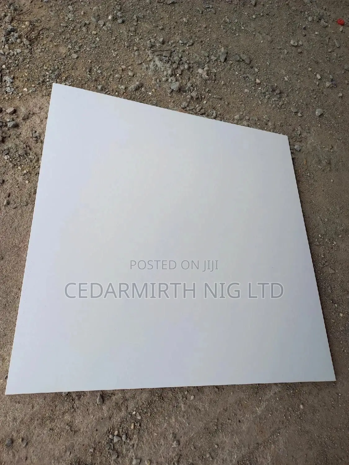 Semi-Matt Plain White Tiles