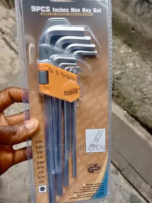 Hand Allen Key Set Imperial