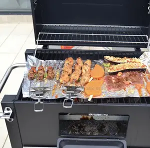 Outdoor Adjustable Charcoal BBQ Grill/Quality Barbecue Grill