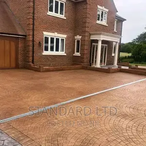 Out Door Stamp Concrete Floor