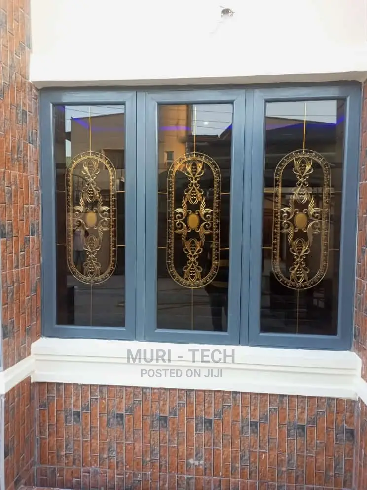 Gray Color Casement Window