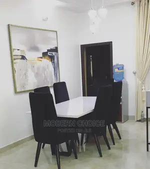 Modern Padded Dinning for 6