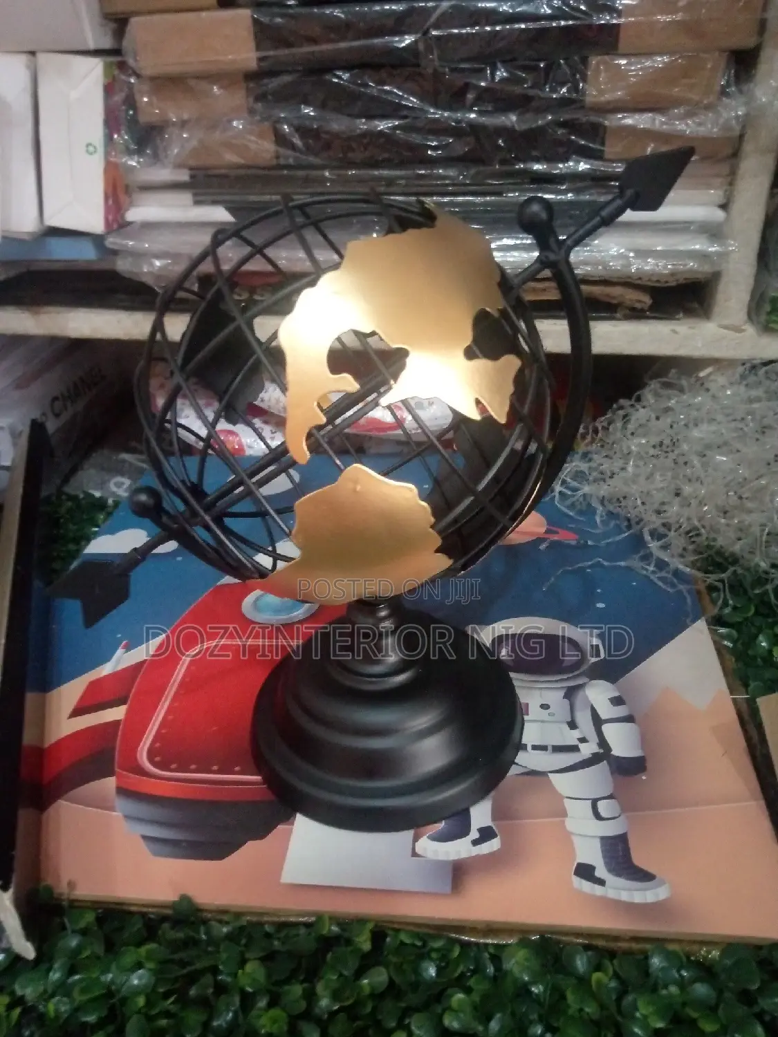 World Globe Decor