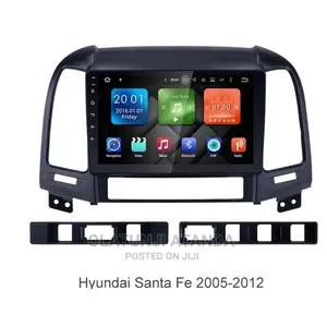 Hyundai Santafe 2005-2012 Android Player+Navigatn+Rvers Cam