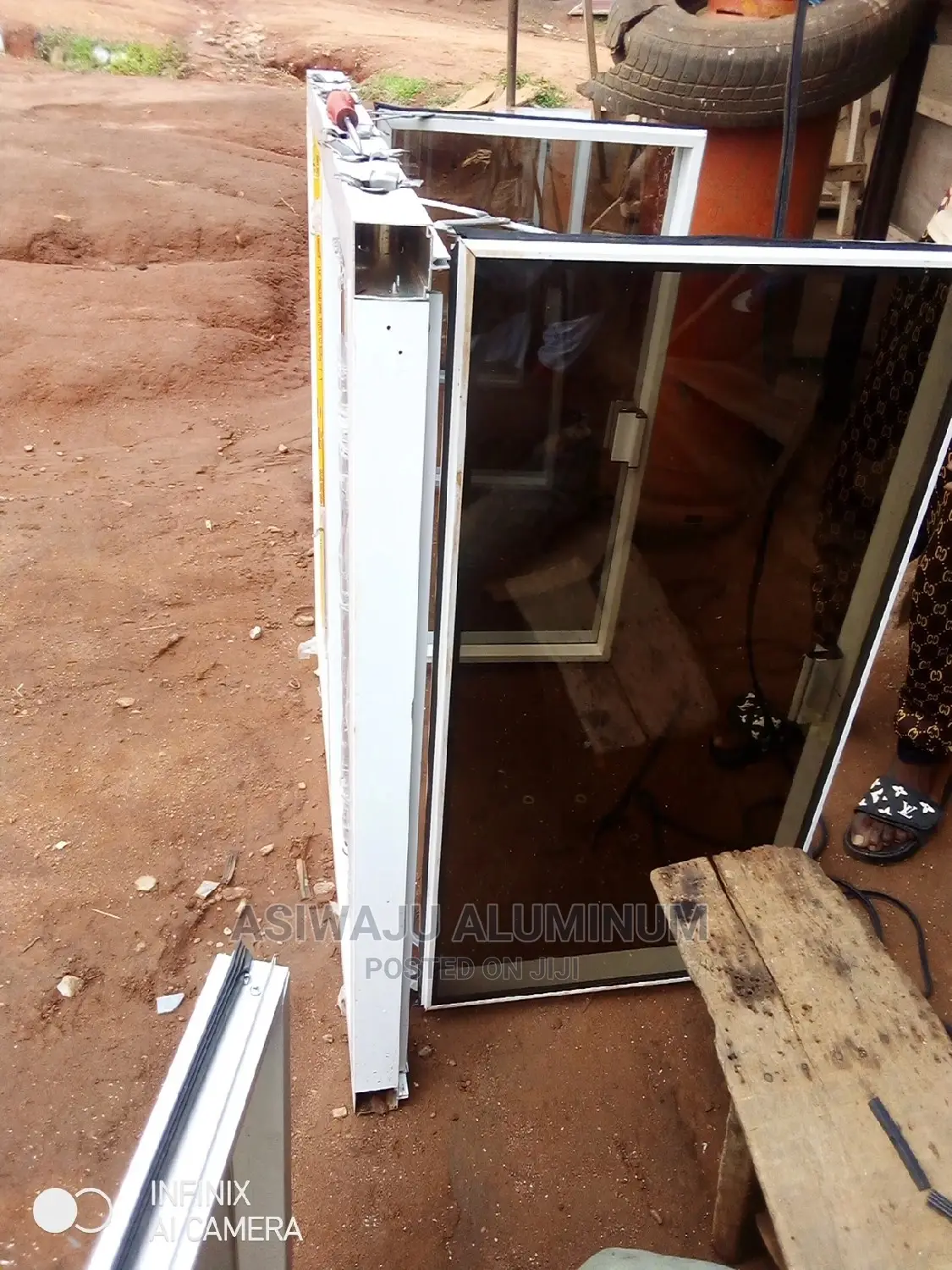 Aluminum Transome Windows