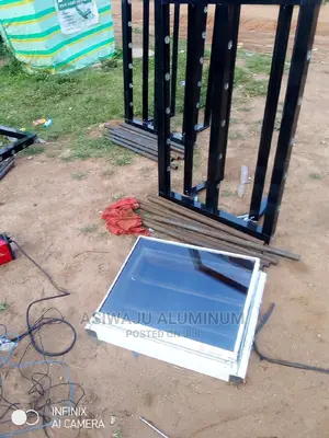 Aluminum Transome Windows