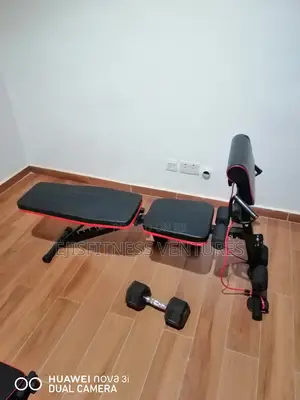 Adjustable Bench With Ropes