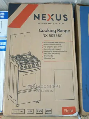 Nexus Gas Cooker 4 Burner