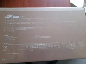 Usw-24-Poe Unifi 24-Port Gigabit Switch With Poe and SFP