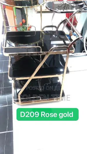 Rose Gold Trolley