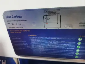 5kwh 24v Blue Carbon Lithium Battery