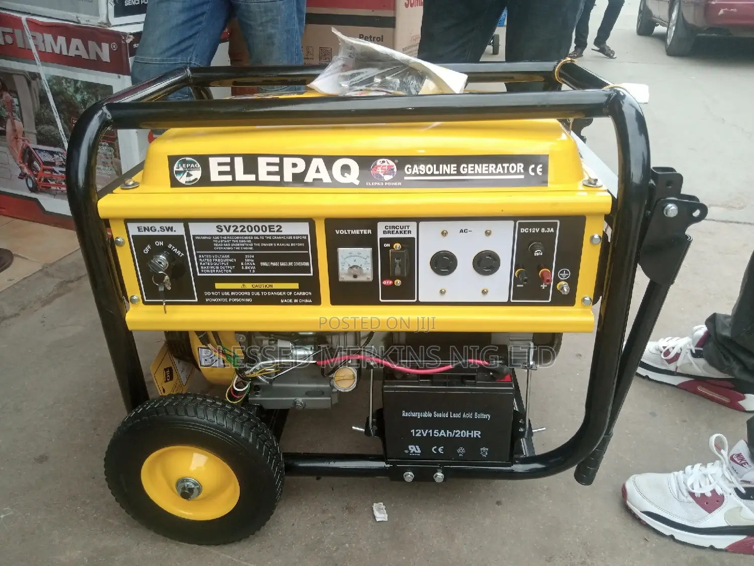 Elepaq Generator 5.5kva