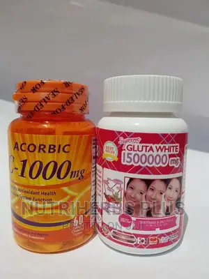 Vitamin C + Supreme Gluta White for Effective Skin Whitening