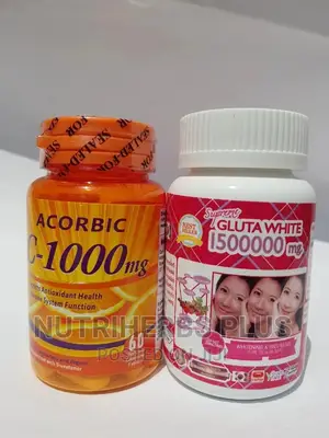 Whiten Your Skin Naturally With Gluta White + Vitamin C