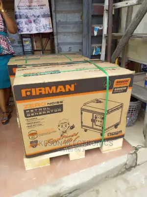 Original 6KVA FIRMAN Soundproof Petrol Generator 100%Copper