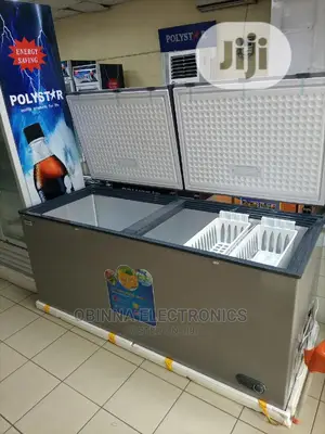 Brand New Polyester 725L Chest Freezer/External/Silver Color