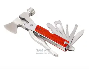 9 in 1 Portable Tool , Hammer,Axe,Cutter,Screw Driver,Saw
