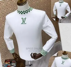 MP: Louis Vuitton Green Cotton Monogram Long Sleeve T-Shirt