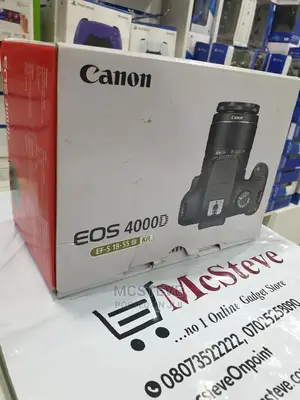 Canon EOS 4000D DSLR Camera With 18 - 55MM Lens