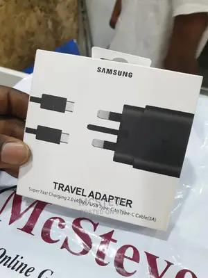 Samsung Galaxy 45W Adapter With Type C Cable 100% Original