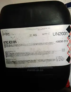Nitric Acid 68% 35kg Keg