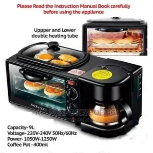 Sokany 3 in 1 Breakfast Maker