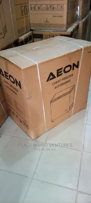 Aeon Deep Freezer 200litres With 2years Warranty, Silver Col