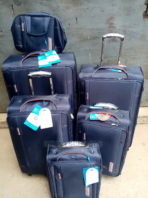 Set of 6 Imported Sensamite Traveling Luggage Boxes