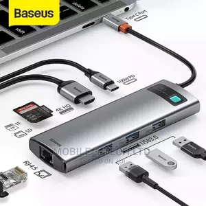 Baseus Metal Glean Series 8-in-1 Type C Hubs