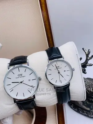 Couples Leather Wristwatch