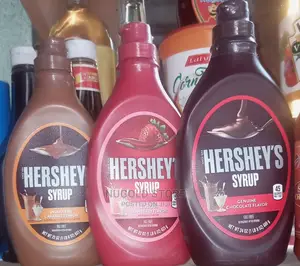 Hershey's Syrup:Caramel,Strewberry,Chocolate Genuine Flavor