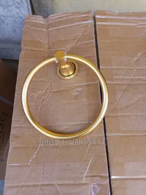 Gold Towel Ring