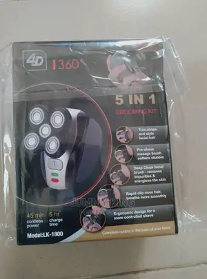 5 -in-1 Electric Shavers Wet Dry Rotary